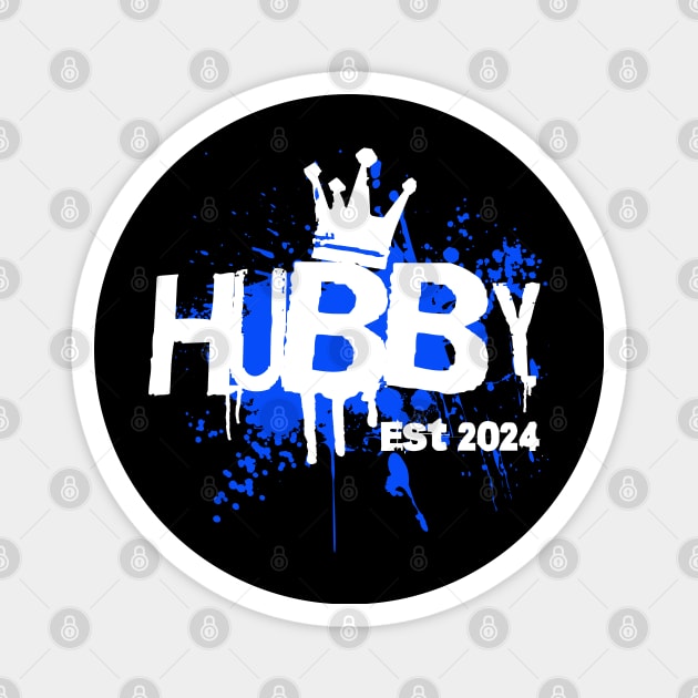 Hubby est 2024 Magnet by Bellinna